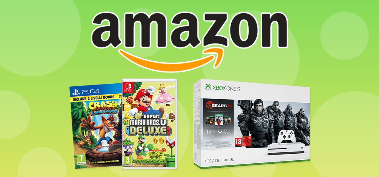 Console e giochi da recuperare grazie alle offerte di Amazon