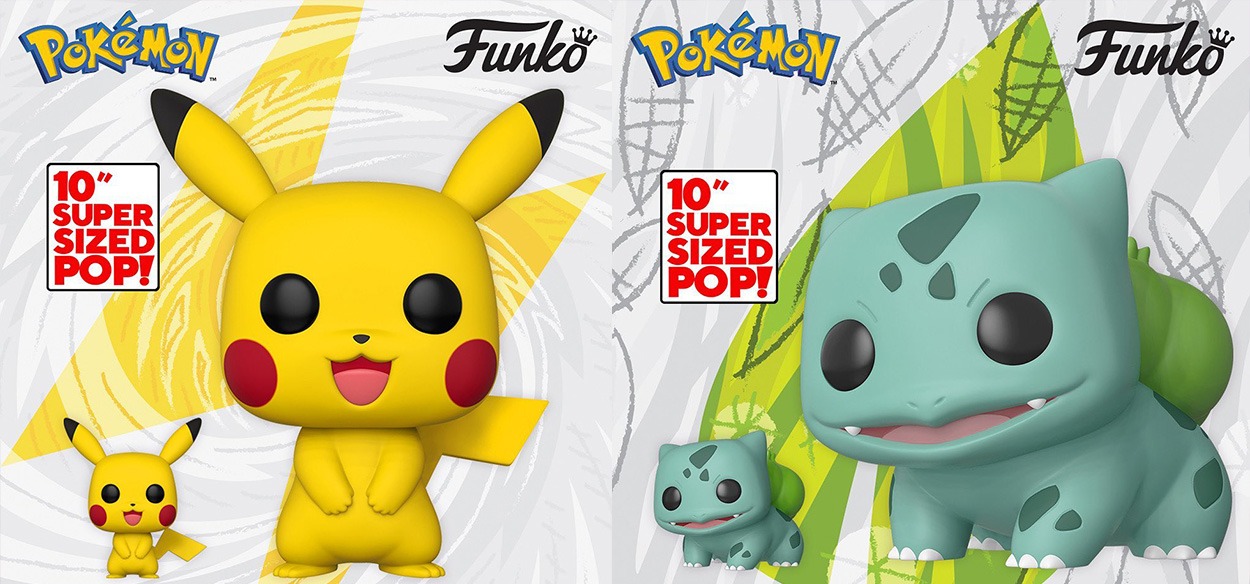 I Funko di Pikachu e Bulbasaur sbarcano in Italia a ottobre