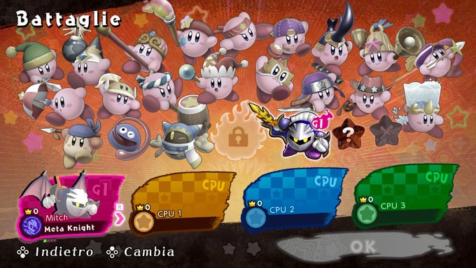 14 diversi Kirby