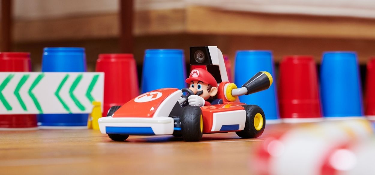 Con Mario Kart Live: Home Circuit sarà possibile telecomandare un kart con Nintendo Switch