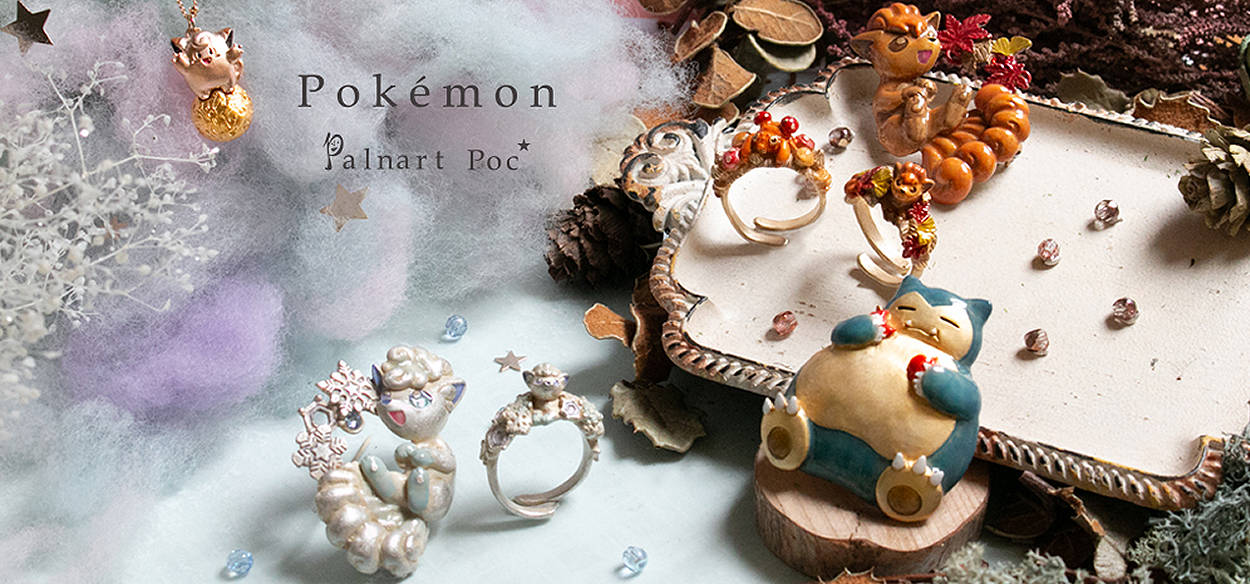 Svelati nuovi gioielli Pokémon prodotti da Palnart Poc