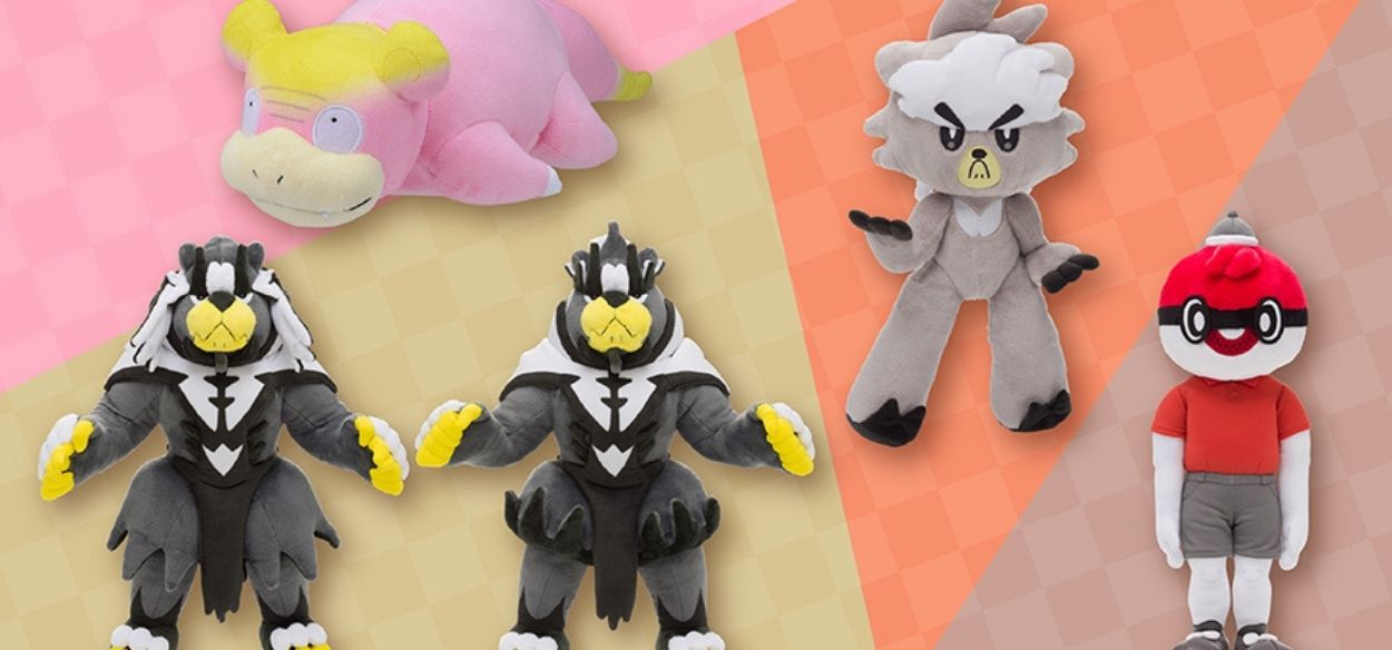I peluche di Kubfu, Urshifu, Slowpoke di Galar e Ballino in arrivo nei Pokémon Center