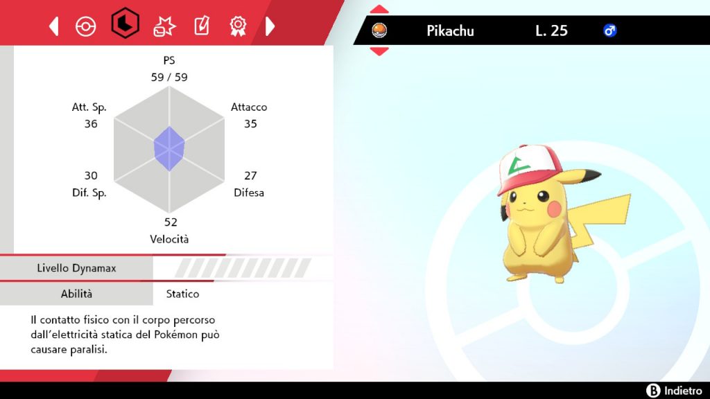Pikachu berretto originale