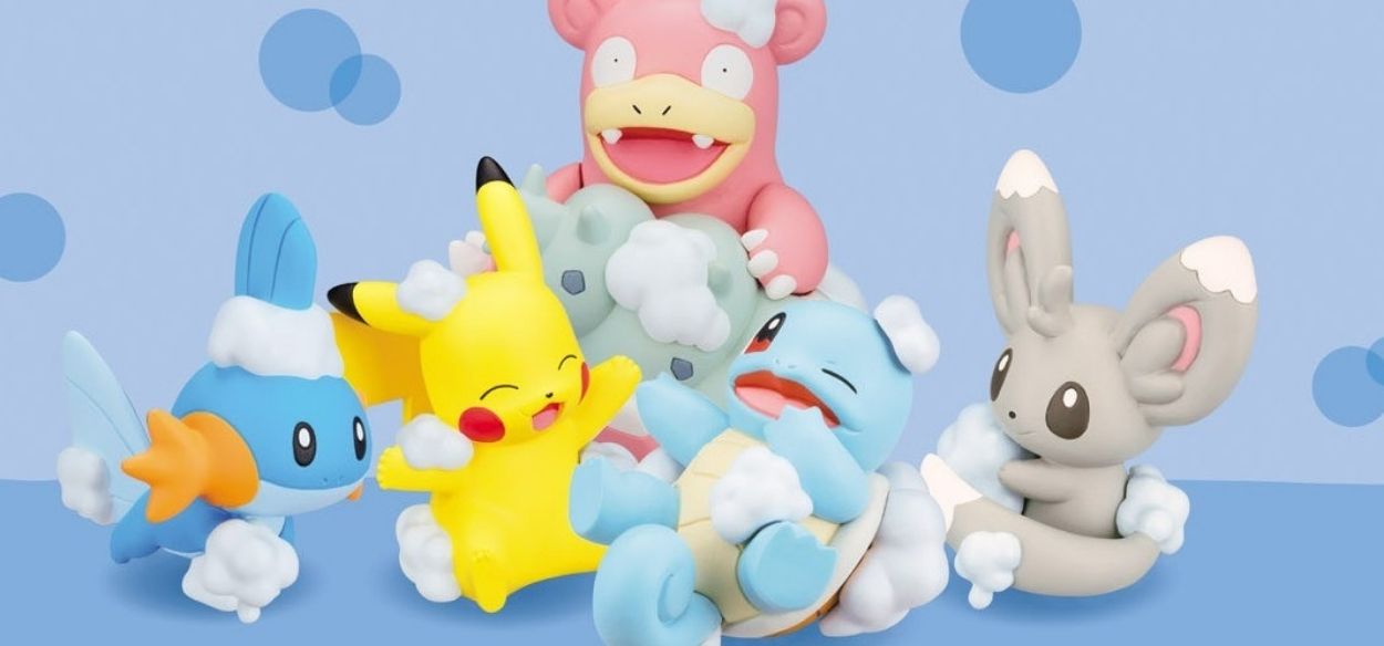 I Pokémon insaponati protagonisti delle nuove statuine di Takara Tomy