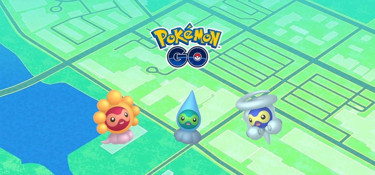 Pokémon GO: trapelate le forme alternative cromatiche di Castform dai server
