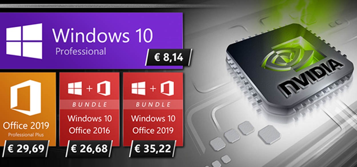 Le Nvidia RTX 30X0 stanno arrivando, perché non aggiornare la GPU assieme al più economico Windows 10 a circa 8€?