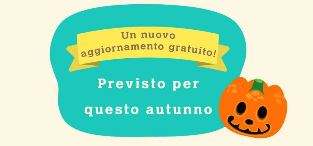 aggiornamento autunnale Animal Crossing: New Horizons