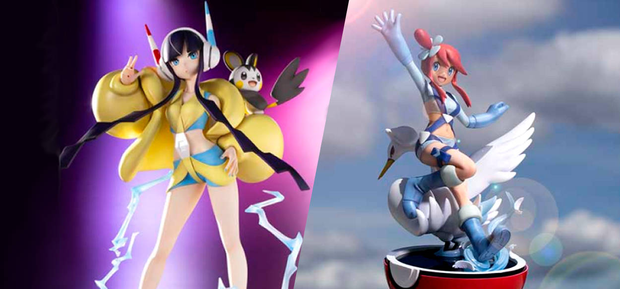 Le figure di Anemone e Camelia arrivano nei Pokémon Center