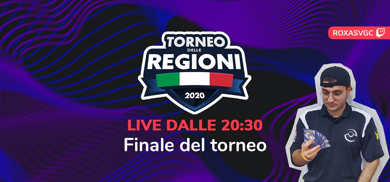 Segui la FINALE del Torneo delle Regioni oggi alle 20:30 su Twitch!