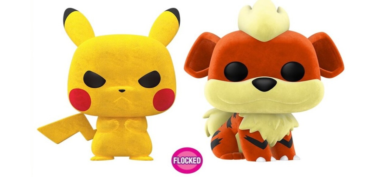 Funko svela le statuine in velluto di Pikachu e Growlithe