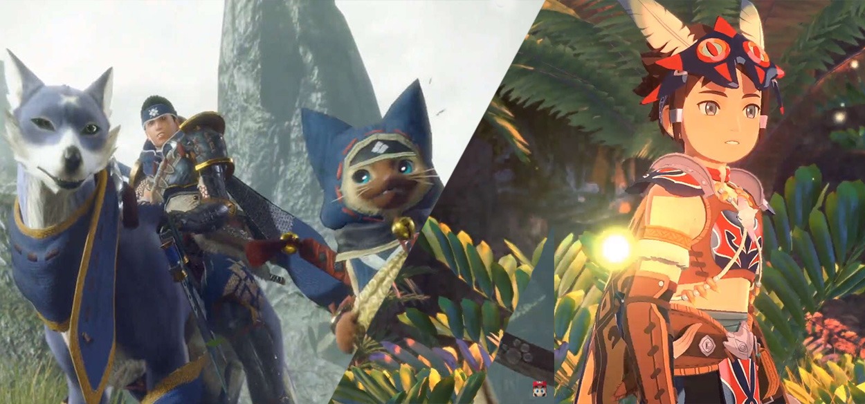 Monster Hunter Rise e Monster Hunter Stories 2 annunciati per Nintendo Switch