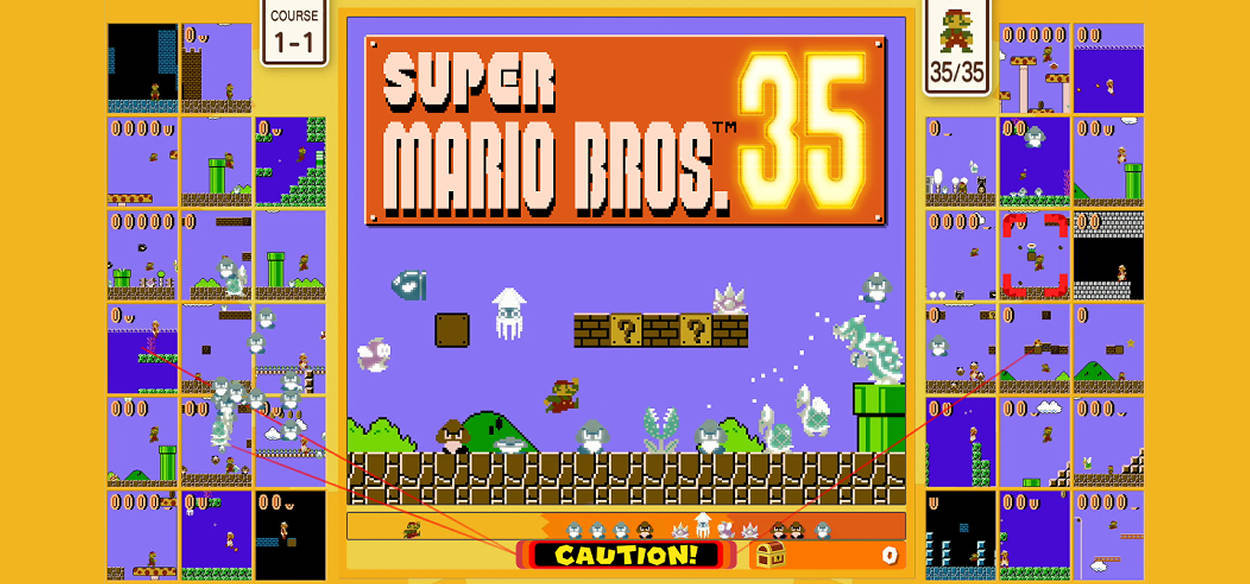 Super Mario Bros. 35 trasforma il platform in una battle royale