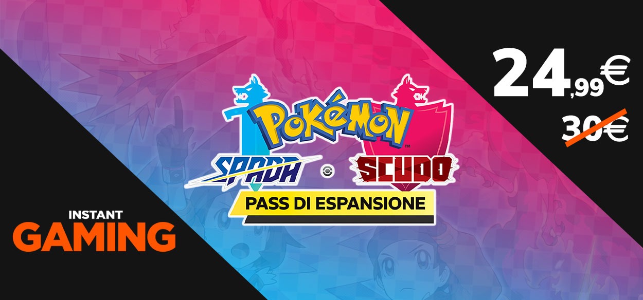Sconto speciale sul Pass di Espansione di Pokémon Spada e Scudo!