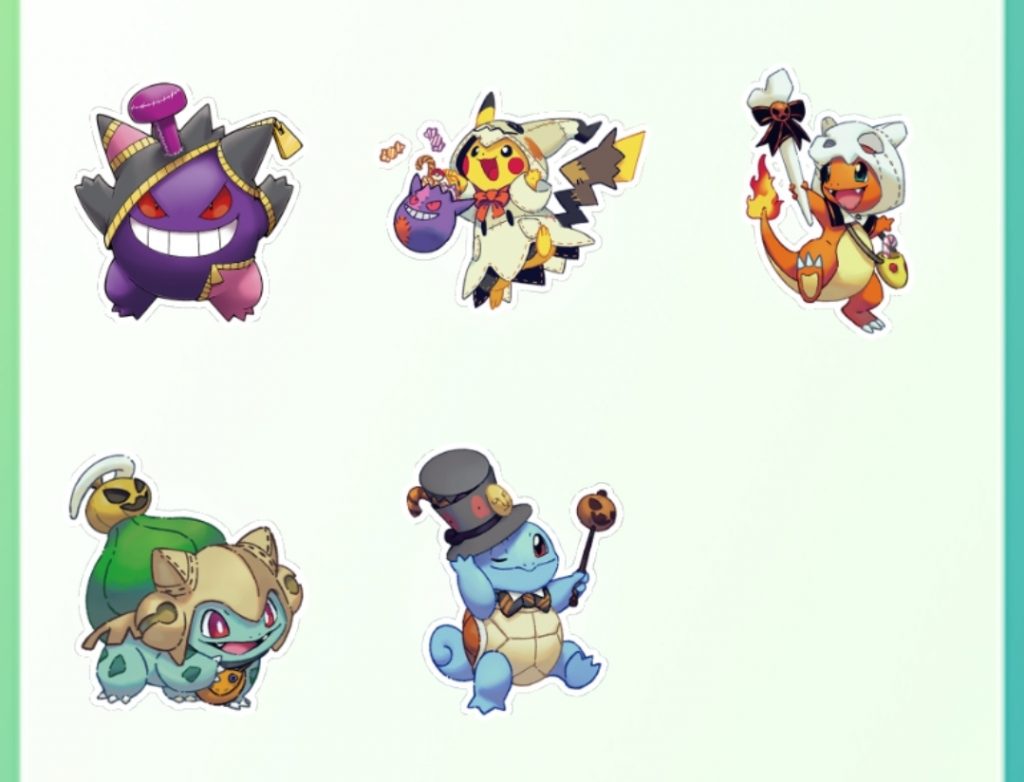 Pokémon GO: disponibili nuovi adesivi a tema Halloween - Pokémon Millennium