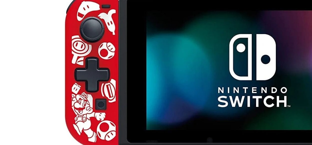 HORI annuncia un nuovo D-pad per Nintendo Switch a tema Super Mario