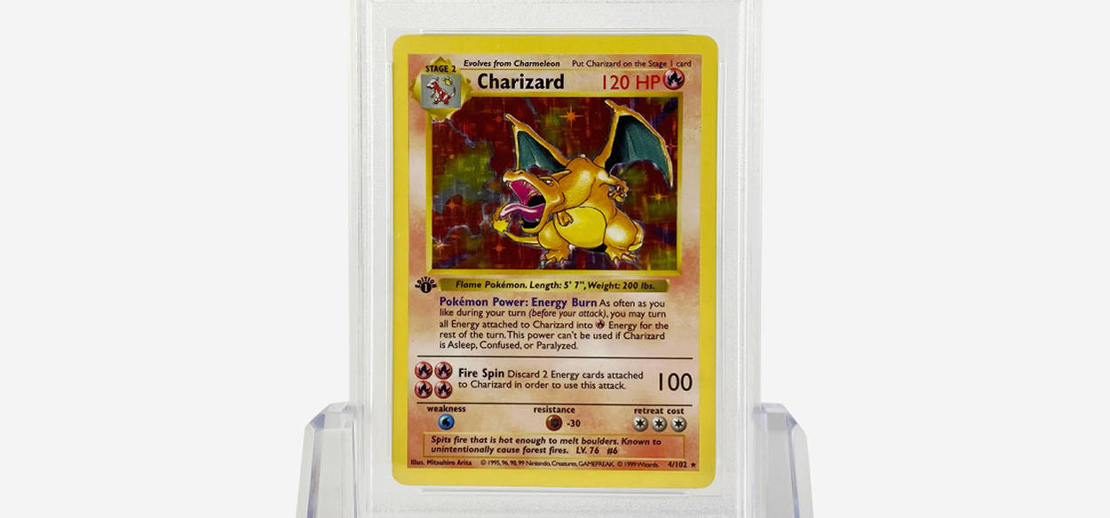 Una carta di Charizard prima edizione è stata venduta per oltre 220 mila dollari