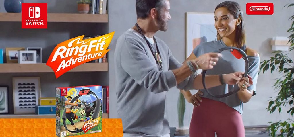 Edpardo Stoppa Juliana Moreira Ring Fit Adventure Nintendo Switch