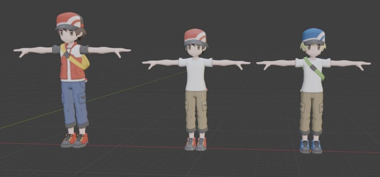 Trapelati i personaggi beta di Pokémon Sole e Luna