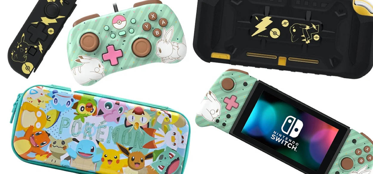 HORI svela tanti nuovi accessori e controller Pokémon per Nintendo Switch