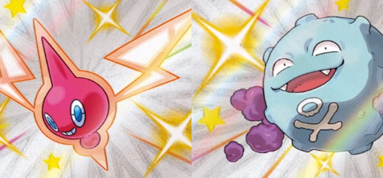 Rotom e Koffing dall'espansione Shiny Star V
