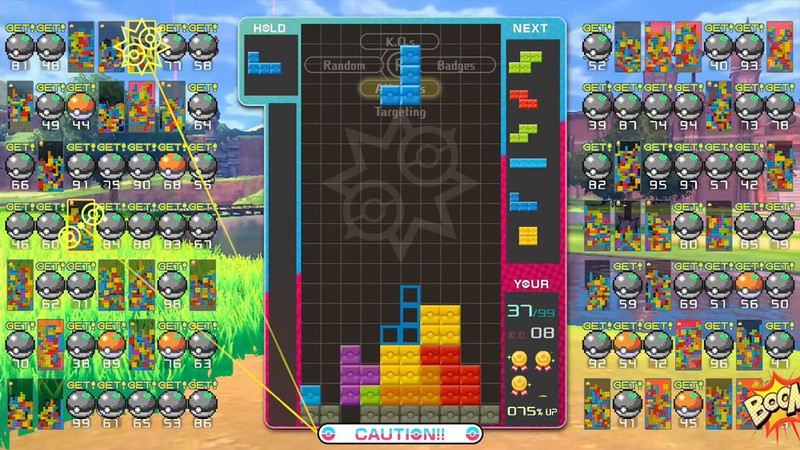 tetris 99 pokémon spada e scudo