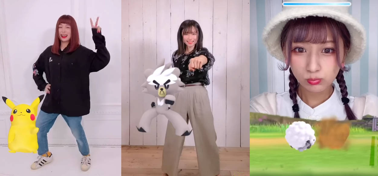 Arrivano i nuovi filtri di TikTok dedicati a Pokémon Spada e Scudo