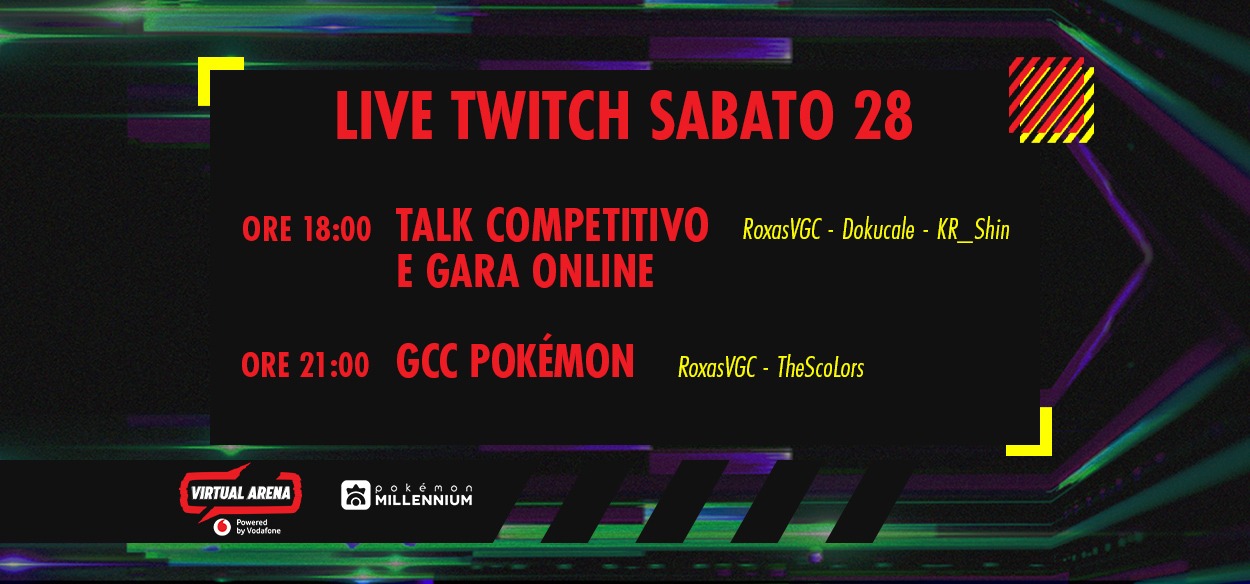 Programmazione speciale Twitch di sabato 28 novembre