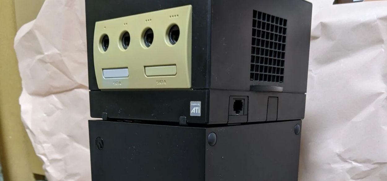 Il GameCube può essere impilato perfettamente su una Xbox Series X