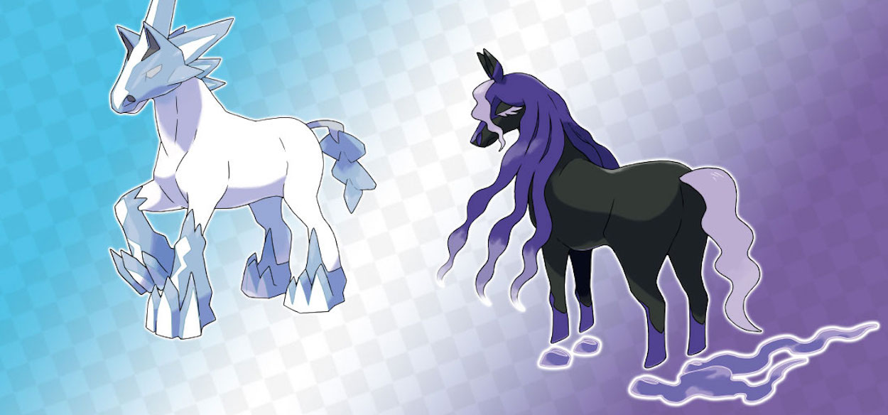 Annunciati ufficialmente i Pokémon leggendari Glastrier e Spectrier