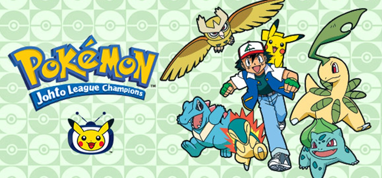 La serie Johto League Champions in streaming gratuito su TV Pokémon