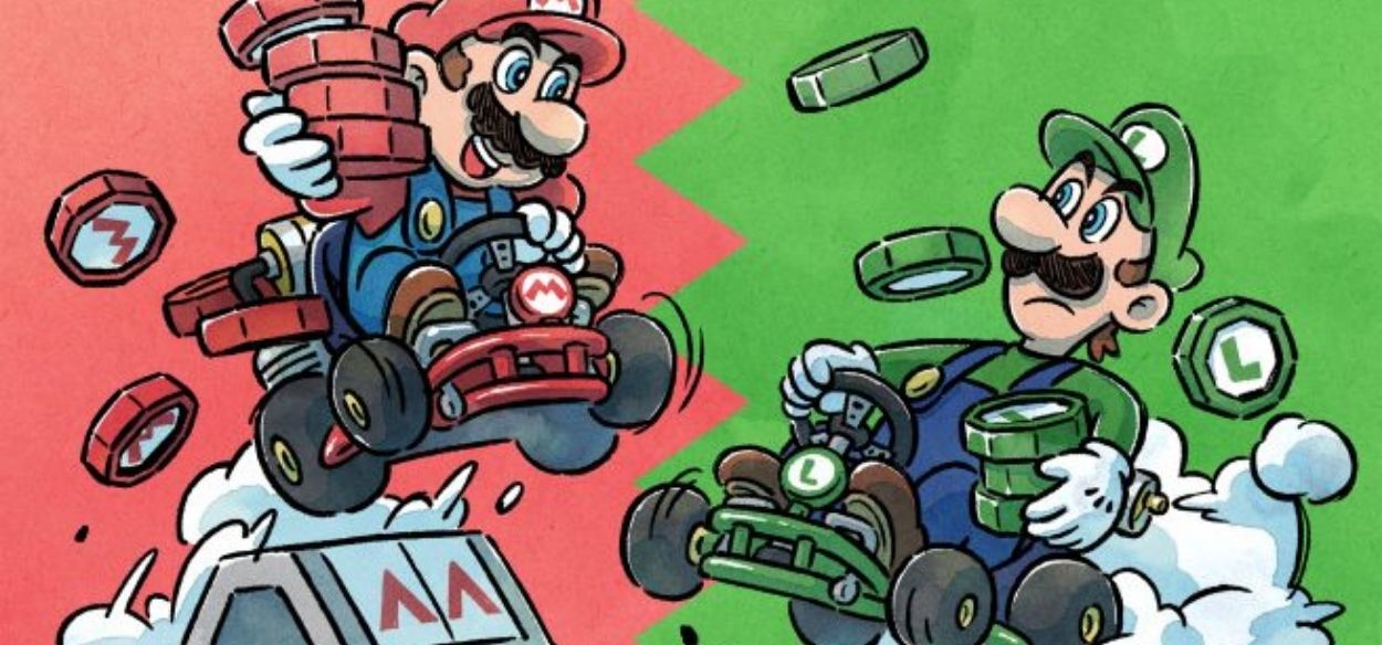 Mario e Luigi si sfidano nel nuovo tour di Mario Kart Tour