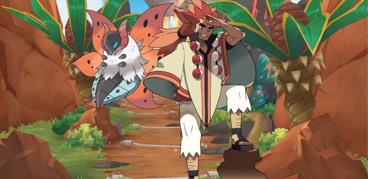 Nardo avvista il suo arrivo in Pokémon Masters EX