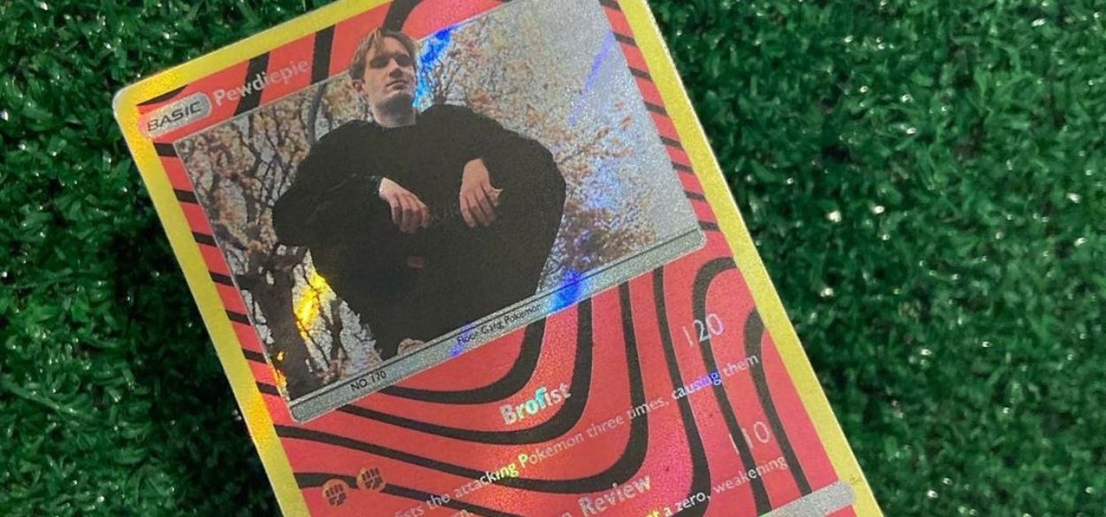 Un fan realizza una carta Pokémon dedicata a PewDiePie