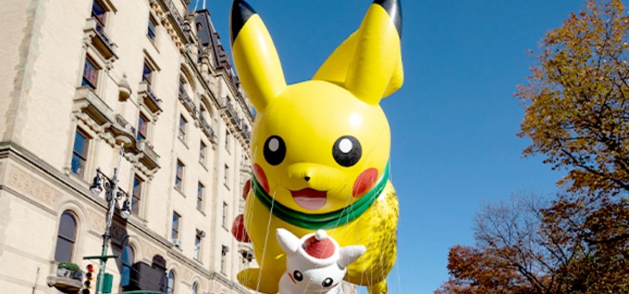 Pikachu torna per la parata del Giorno del ringraziamento a New York