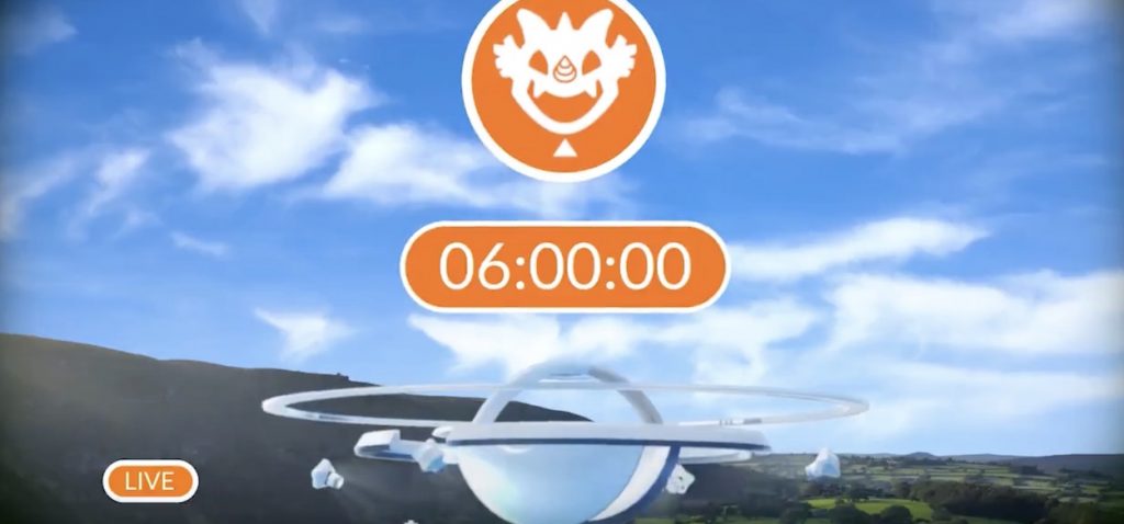 Pokémon GO raid conto alla rovescia