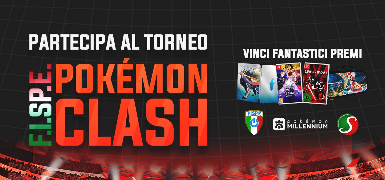 Partecipa gratuitamente al grande torneo online F.I.SP.E. Pokémon Clash e vinci fantastici premi!