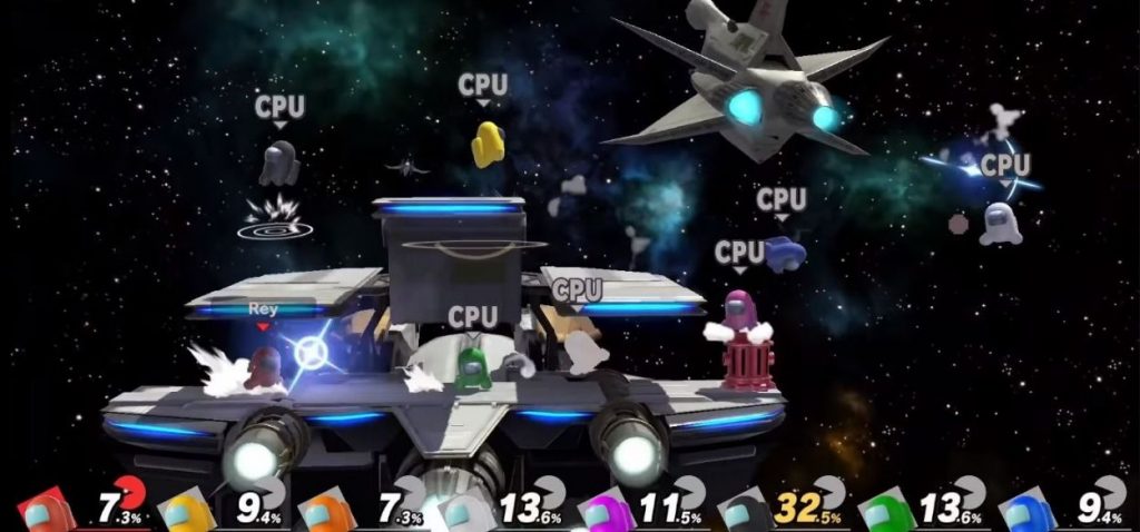 among us smash