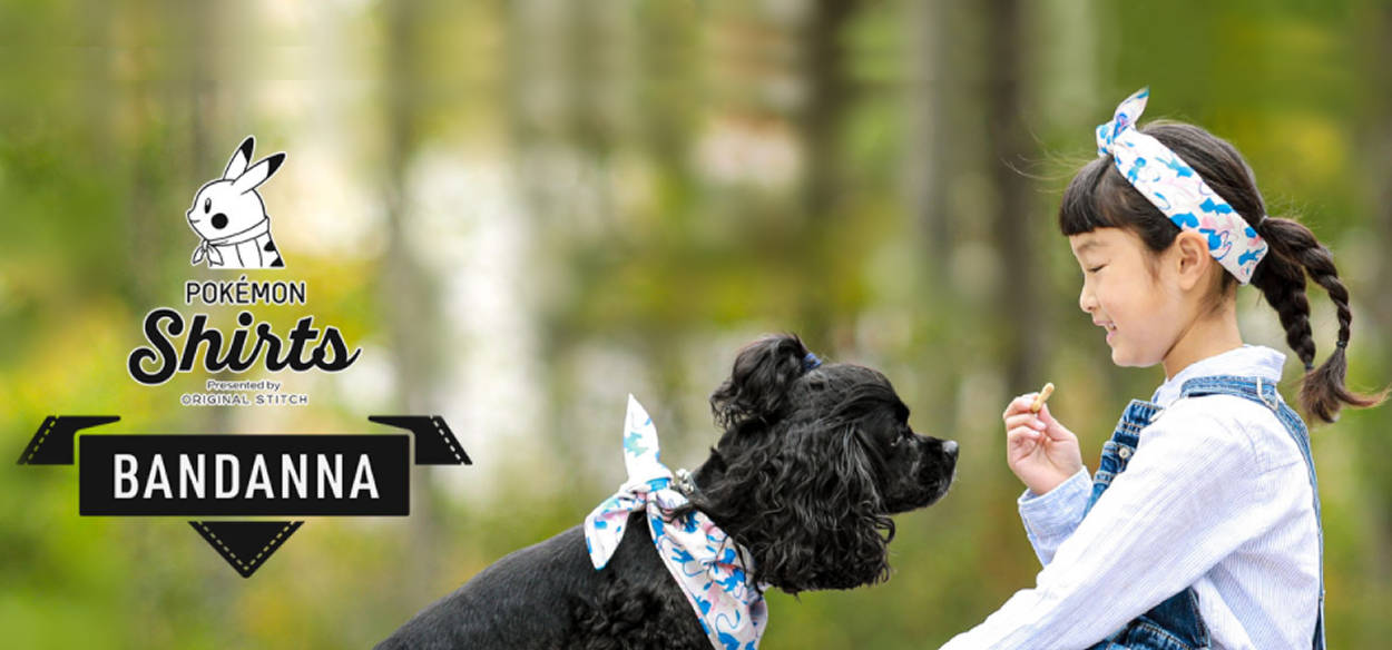 Arrivano le bandane Pokémon ideate da Original Stitch