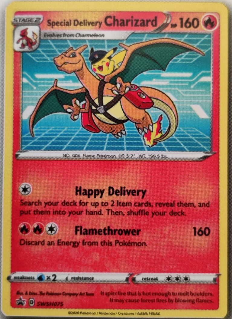 Special Delivery Pikachu e Charizard: le carte promozionali del Pokémon