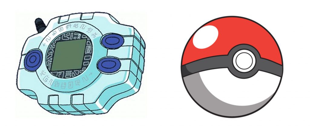 Digimon Pokémon 