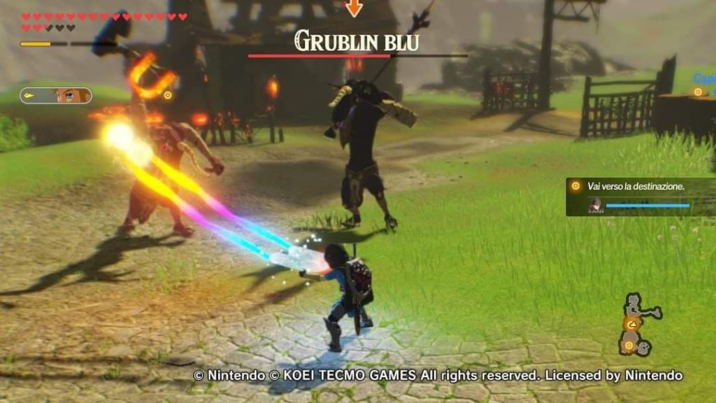 Combattimento in Hyrule Warriors