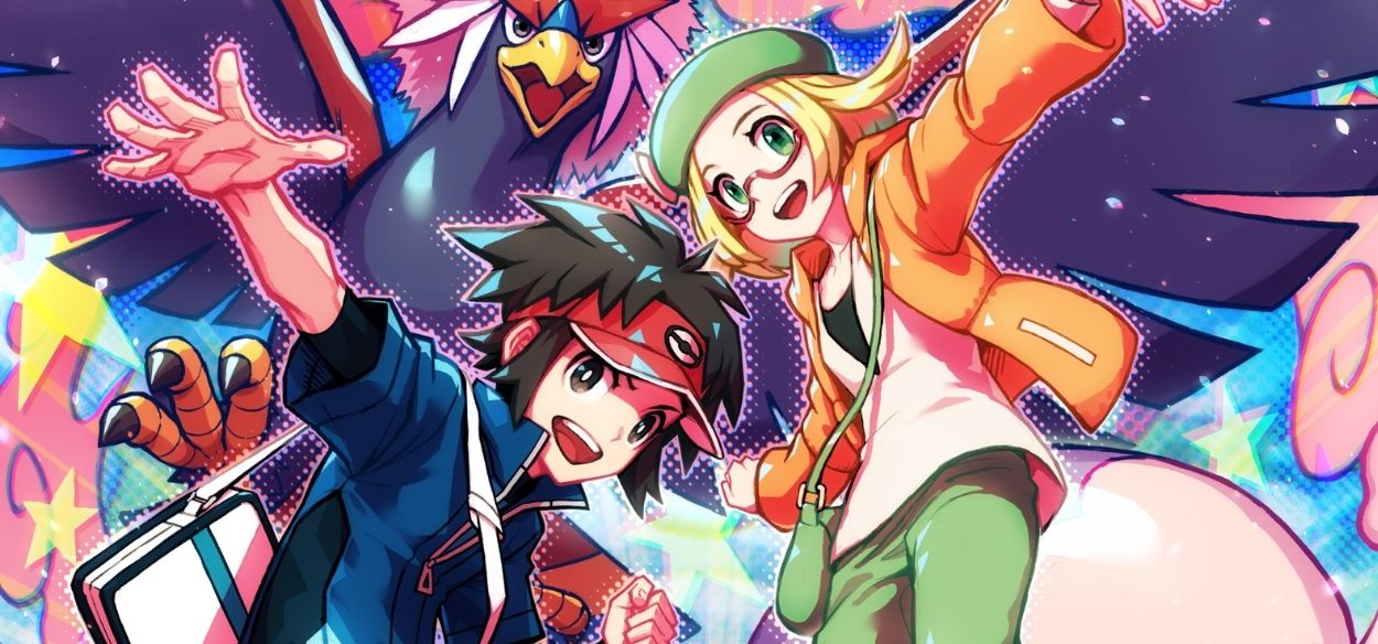 Sanzo e Belle sono i protagonisti della nuova illustrazione di Pokémon Masters EX