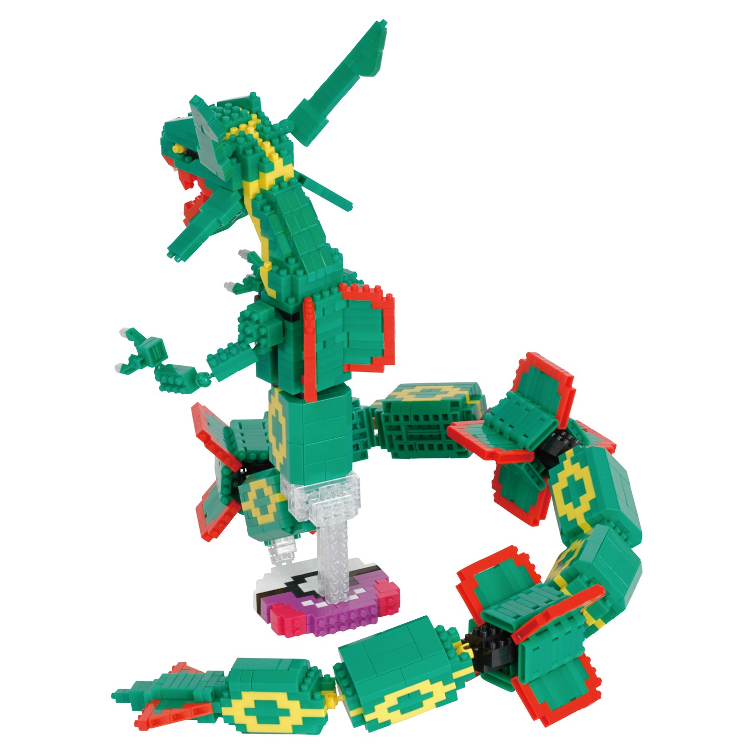 nanoblock pokemon rayquaza