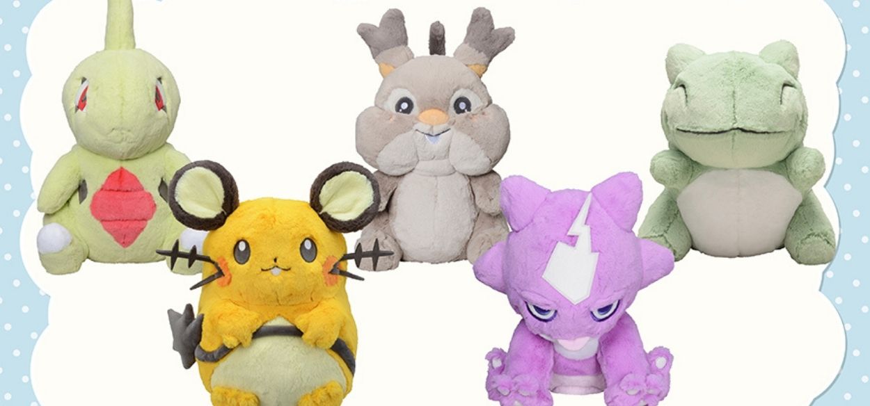 Pokémon annuncia una nuova serie di soffici peluche