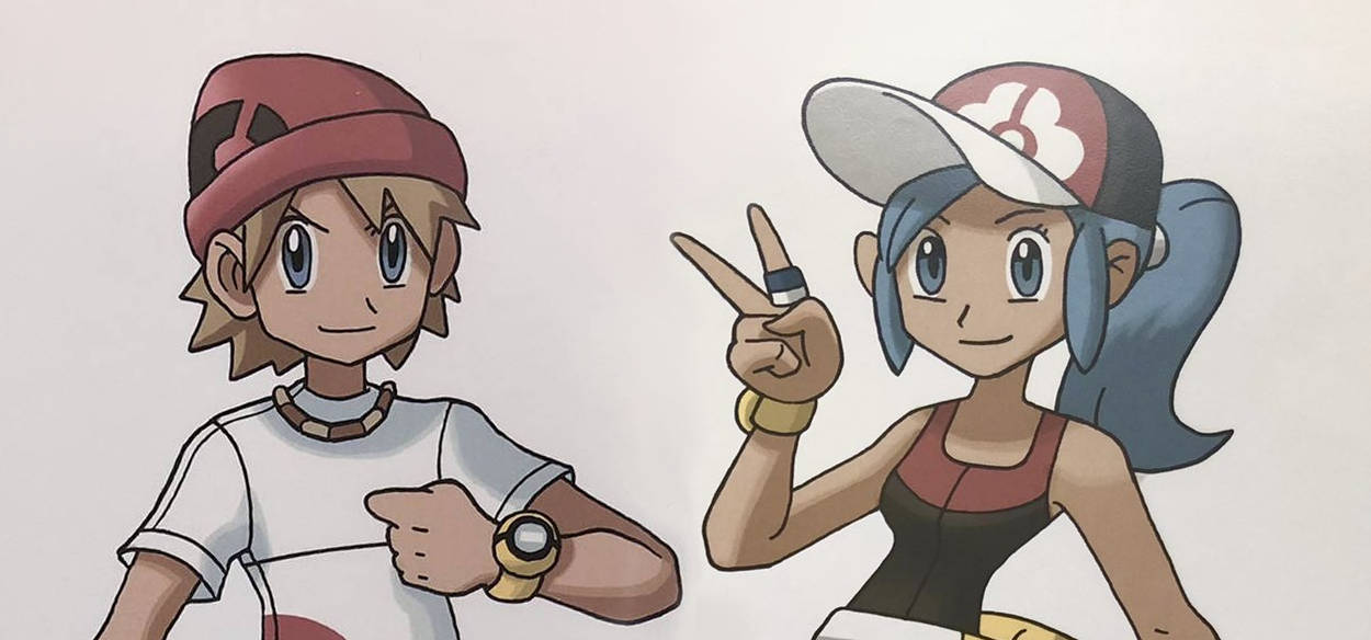 James Turner mostra i disegni originali dei personaggi di Pokémon Battle Revolution