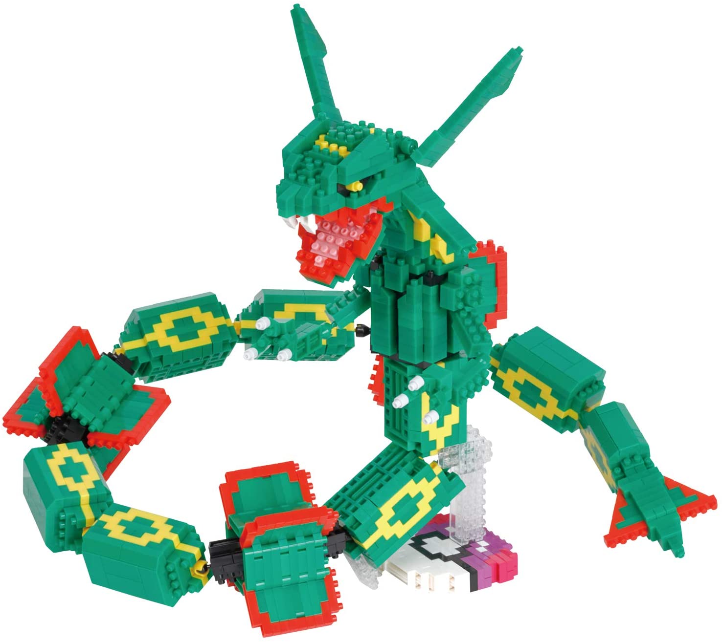 nanoblock pokemon rayquaza
