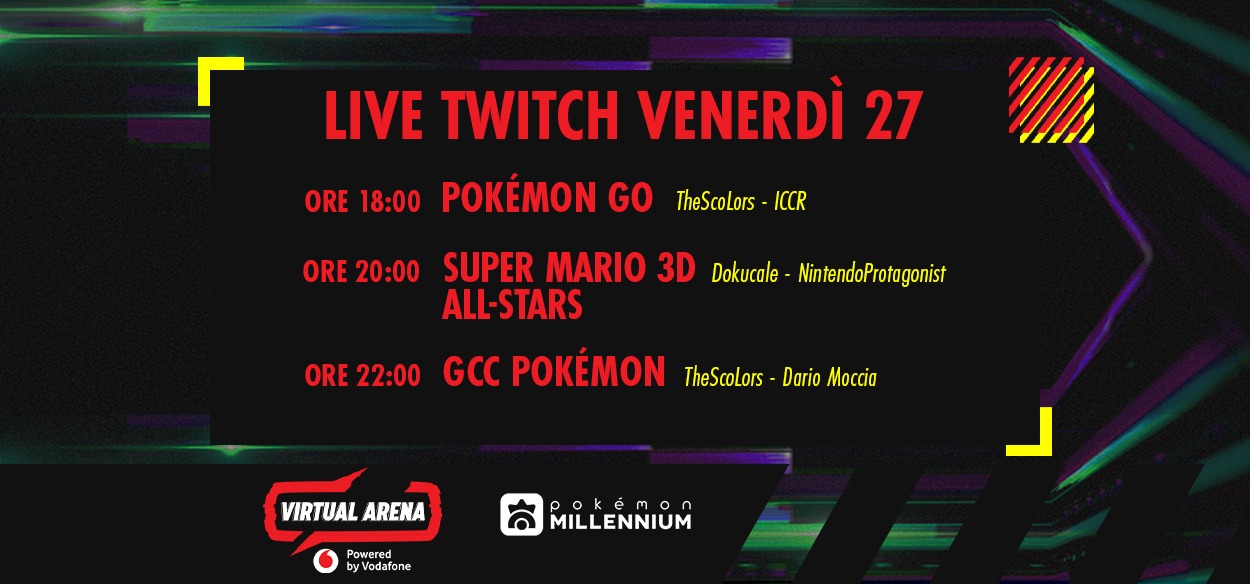 Programmazione speciale Twitch di venerdì 27 novembre