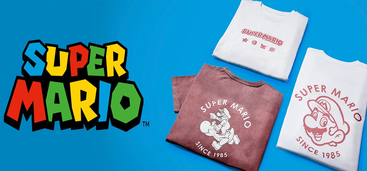 Zavvi lancia la nuova collezione di abbigliamento e accessori di Super Mario  - Pokémon Millennium
