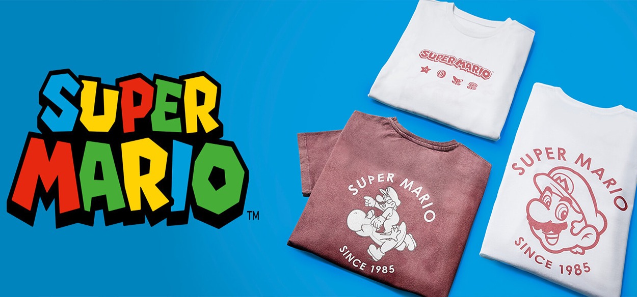 Zavvi lancia la nuova collezione di abbigliamento e accessori di Super Mario