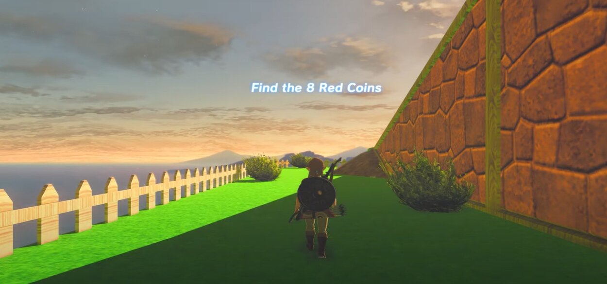 Zelda Breath of the Wild: una mod aggiunge un livello di Super Mario 64